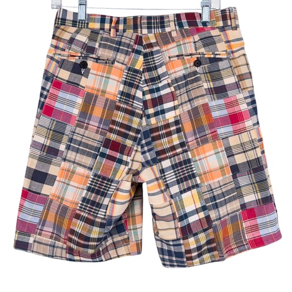 23rd St. Plaid Patchwork‎ Shorts Size 30 Colorful Cotton Menswear - Picture 2 of 7